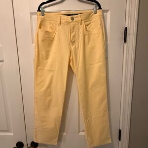 Bonobos Soft Yellow Golf Trousers